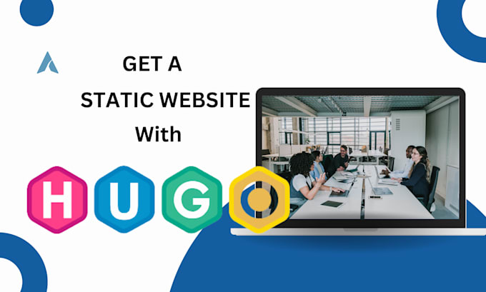 Gig Preview - Create hugo static website landing page blog