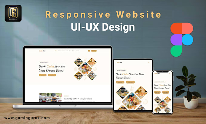 Gig Preview - Design modern responsive figma website UI UX, landing page, dashboard, mockups