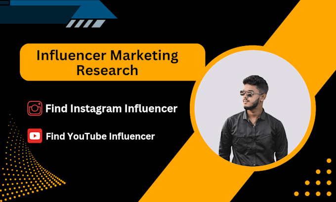 Gig Preview - Find the best influencer for your marketing and business