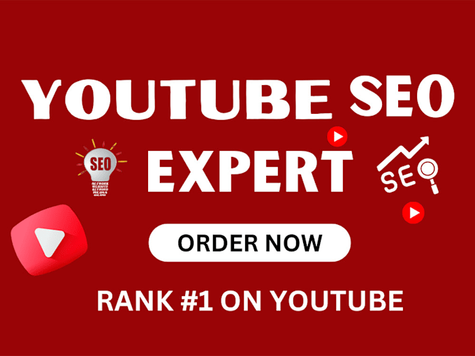 Gig Preview - Do best youtube video SEO expert optimization and channel growth manager