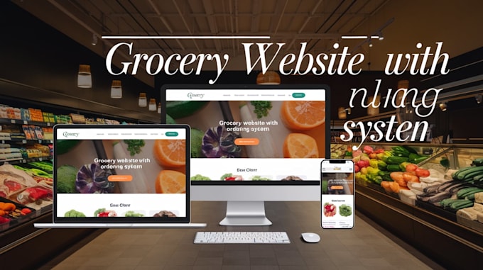 Gig Preview - Build an online grocery with ordering website