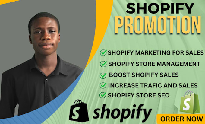 Gig Preview - Promote, advertise shopify store, through effective marketing