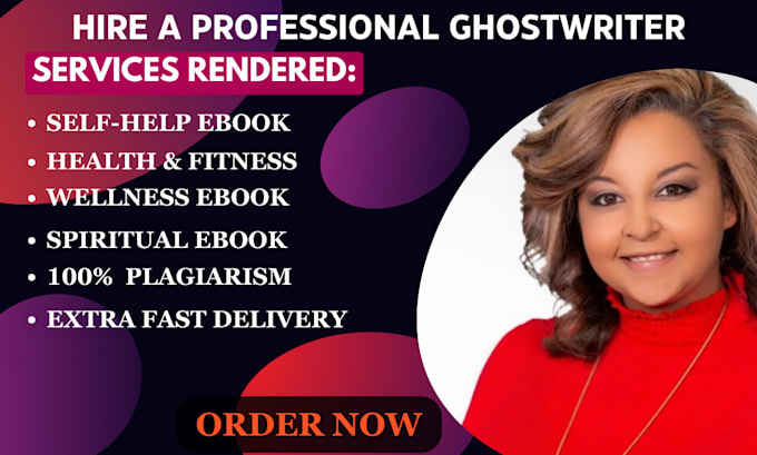 Gig Preview - Write self help, health, wellness and spiritual ebooks as a ghostwriter