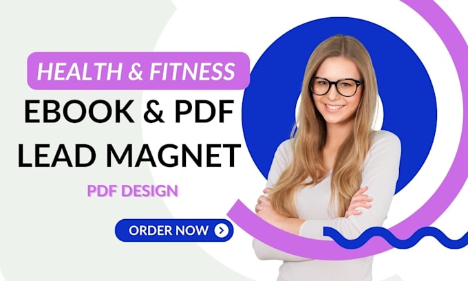 Gig Preview - Create your editable health and fitness ebook, pdf lead magnet design in canva