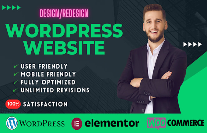 Bestseller - design a responsive wordpress website for your business