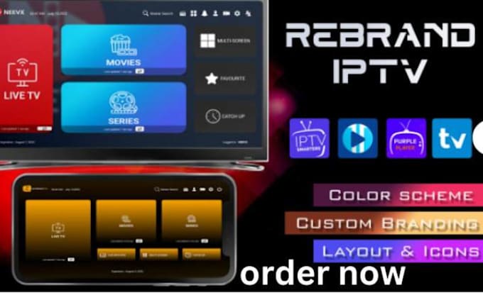 Gig Preview - Professionally rebrand your android iptv app, web player, tivimate