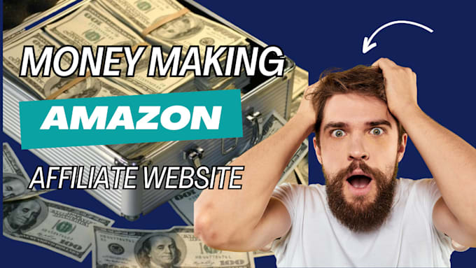 Gig Preview - Autopilot amazon affiliate website affiliate marketing amazon store