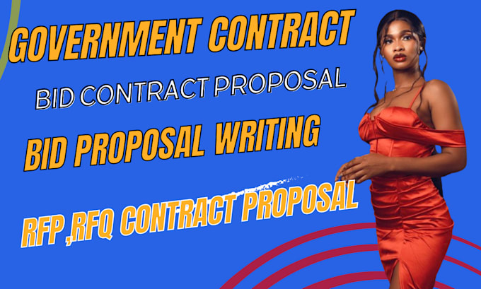 Gig Preview - Win rfp rfq government contract bid proposal register sam gov get uei cage code