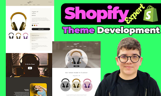 Gig Preview - Develop your shopify theme or shopify website to perfection