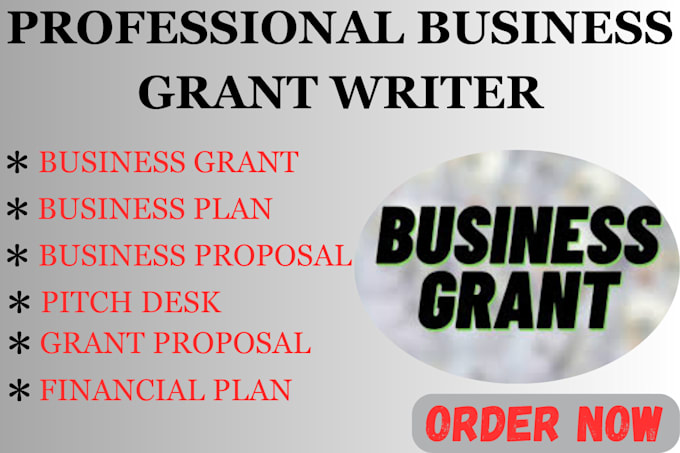 Gig Preview - Do grant writing, grant proposal, grant application business grants apply, grant