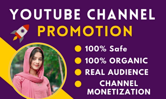 Gig Preview - Do complete youtube channel monetization promotion