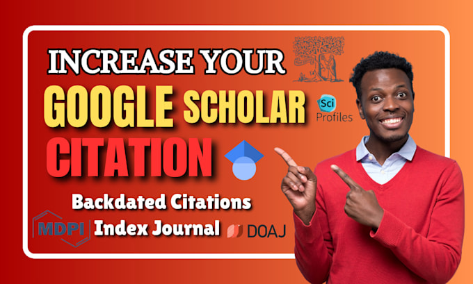 Gig Preview - Increase google scholar citation, backdated citation, in indexed journal