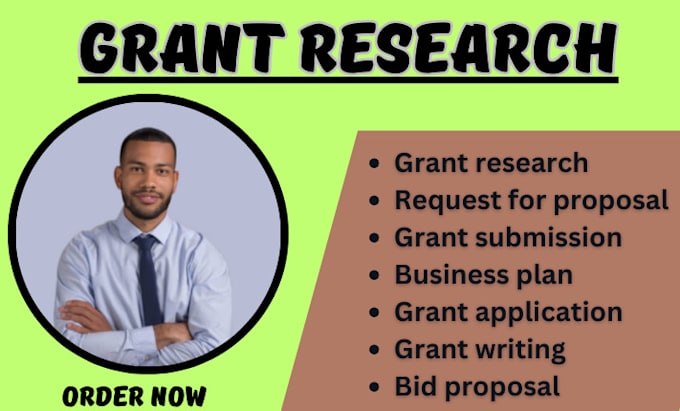 Gig Preview - Do grant research, grant application, grant proposal, grant writers