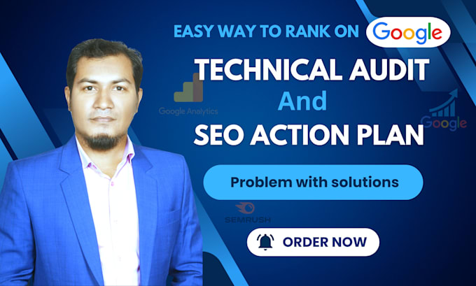 Gig Preview - Do technical website audit and complete SEO action plan