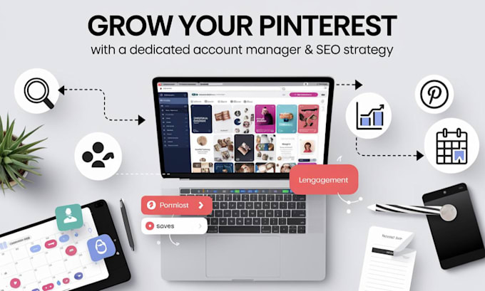 Gig Preview - Professionally manage and grow your pinterest account