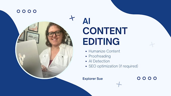 Gig Preview - Proofread, fact check and humanize your ai generated content