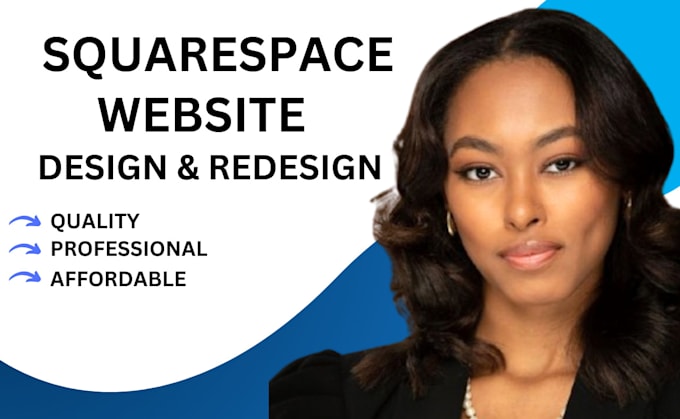 Gig Preview - Build a stunning squarespace website design