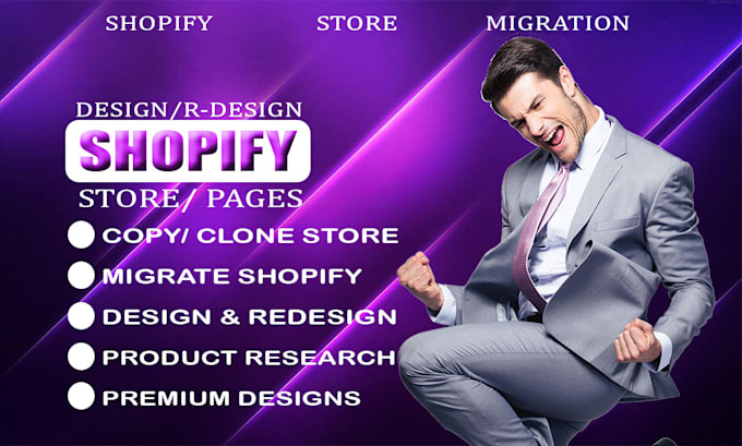 Gig Preview - Copy, clone, migrate shopify dropshipping store or e commerce website