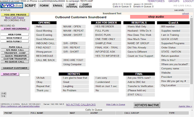 Gig Preview - Setup your vicidial call center with crm, and sip trunk configuration