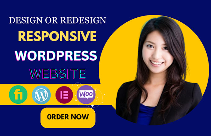 Gig Preview - Design or redesign a responsive nicepage website , wordpress website