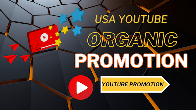 Gig Preview - Do  USA organic youtube promotion