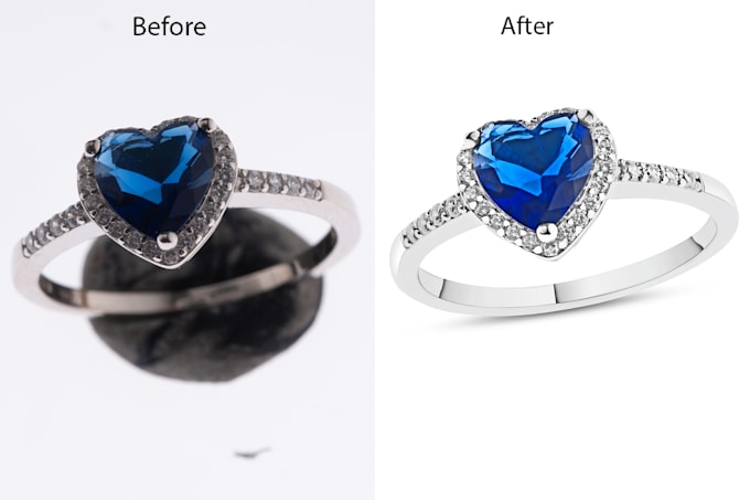 Gig Preview - Exquisite and artistic jewelry photo retouching in photoshop