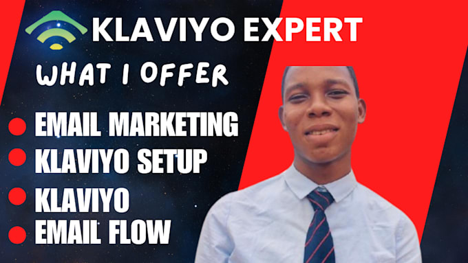 Gig Preview - Setup email marketing, klaviyo setup, klaviyo and email flow