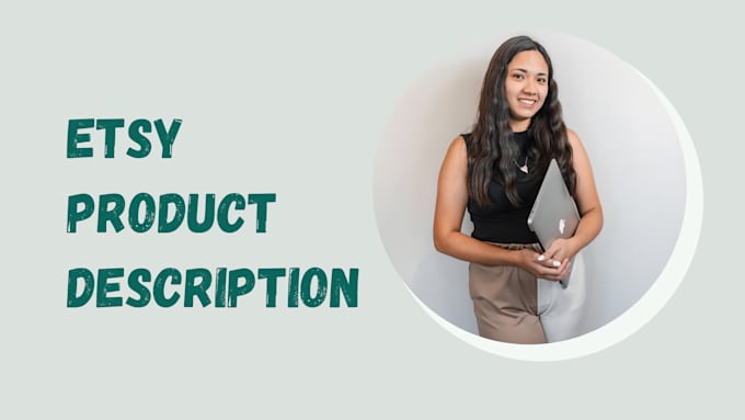 Gig Preview - Write product descriptions for your etsy listings