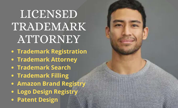 Bestseller - be your US licensed attorney for trademark registration