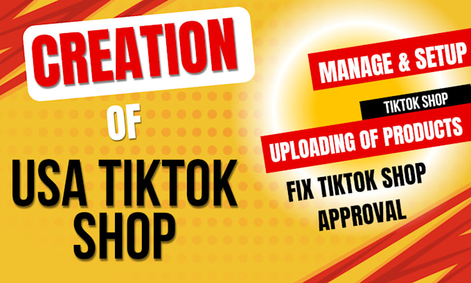 Bestseller - create usa tiktok acount  viral tiktok shop tiktok promotion for non usa