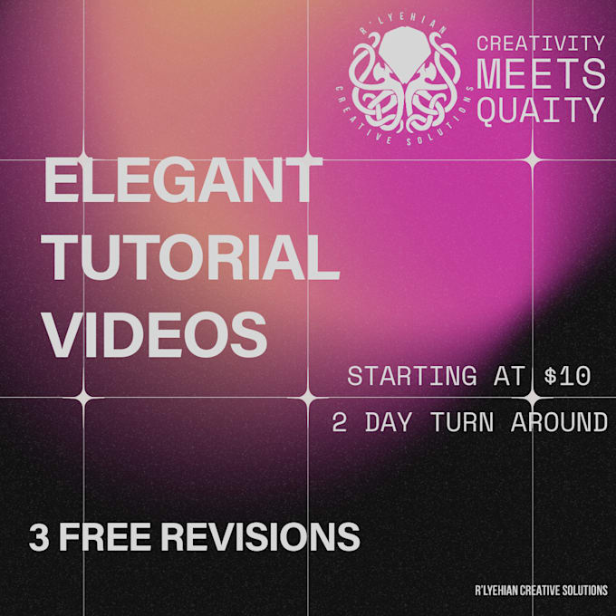 Gig Preview - Create and edit captivating screencast videos for you