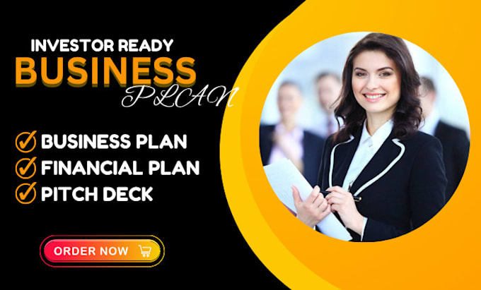 Gig Preview - Craft a topnotch business plan, proposal, pitch deck, financial analysis