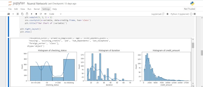 Gig Preview - Provide machin learning projects, classification, clustering and nueral network