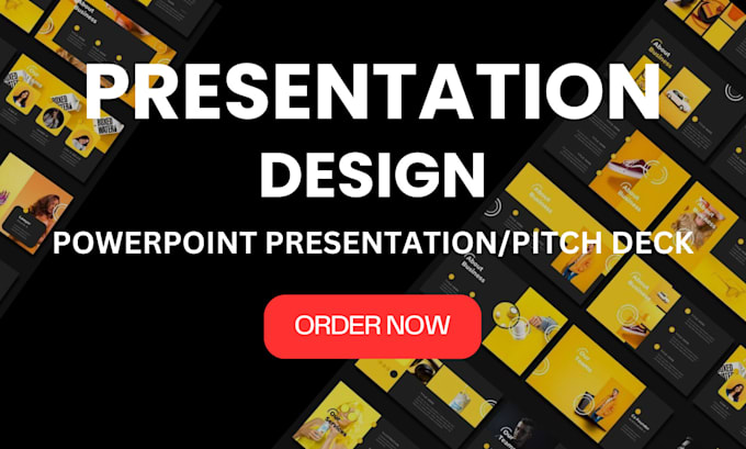 Gig Preview - Design professional powerpoint and pitch deck presentation