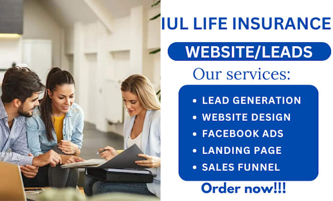 Gig Preview - Iul insurance leads insurance iul leads iul insurance website life insurance