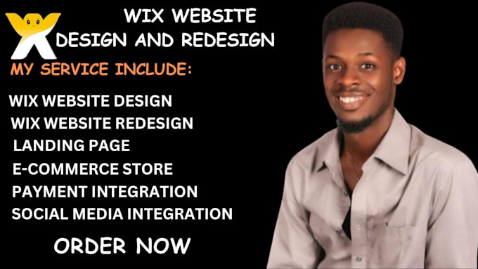 Gig Preview - Wix website redesign wix website design wix website redesign wix website design