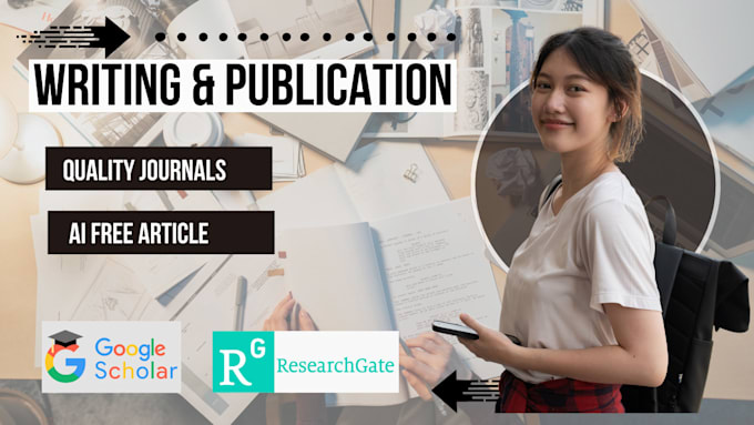 Gig Preview - Write and publish backdated articles in google scholar indexed journal