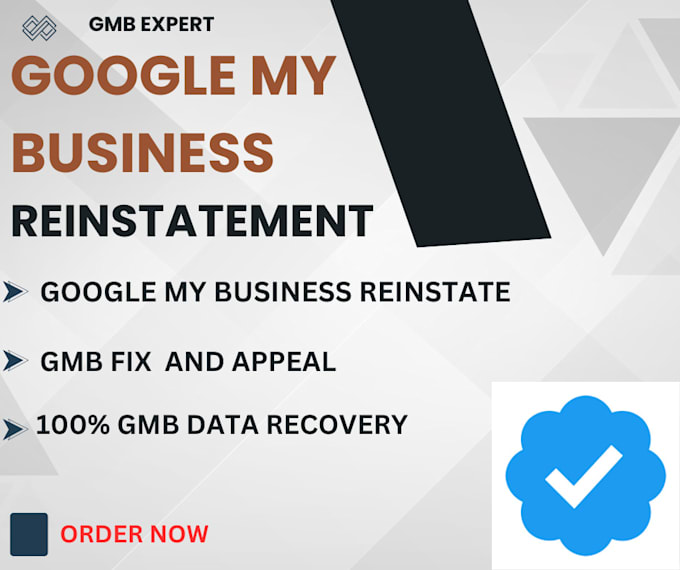 Gig Preview - Fix and appeal suspended gmb reinstate google my business profile improve gbp