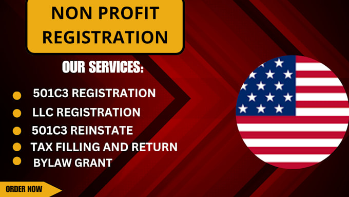 Gig Preview - Reinstate your 501c3 nonprofit tax exempt 501c3 reinstate llc registration