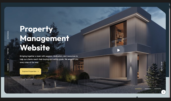 Gig Preview - Build property management website and integrate appfolio builduim hostway