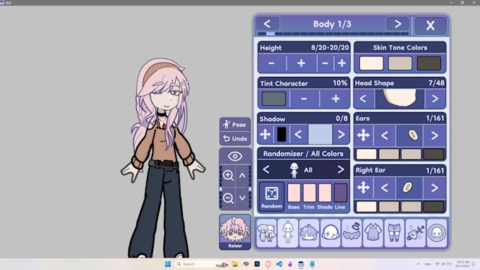 Gig Preview - Create high quality gacha characters for you