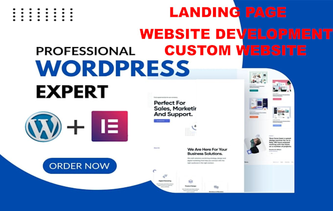 Bestseller - create wordpress website and custom website