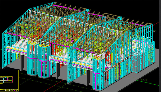 Gig Preview - Do modelling and detailing of cfs and lgs using framecad and mwf pro plugin