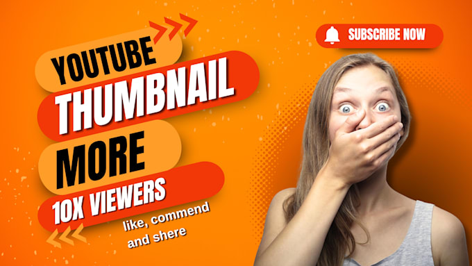 Bestseller - a new design create youtube thumbnail  best quality with 3 hours