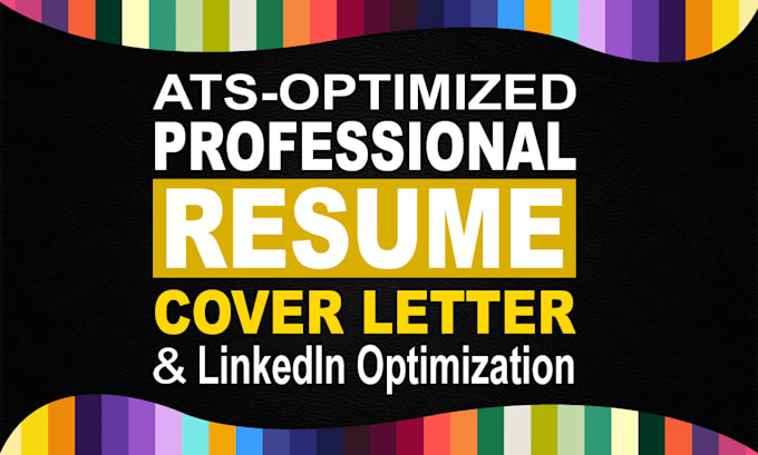 Gig Preview - Provide professional resume and cover letter services