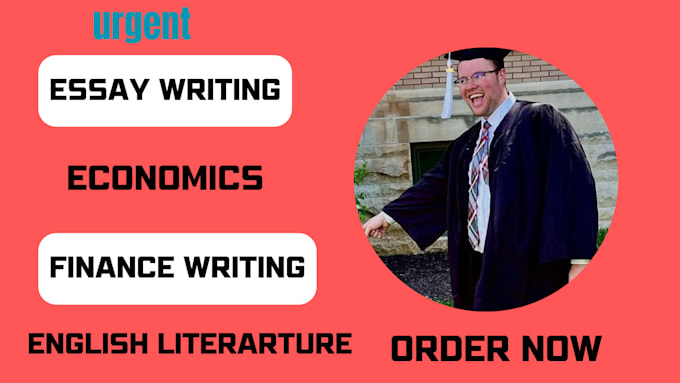 Gig Preview - Urgent essay writing in economics finance history english assignment in lla ba