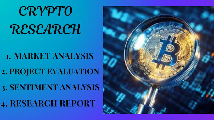 Gig Preview - Conduct research on crypto market