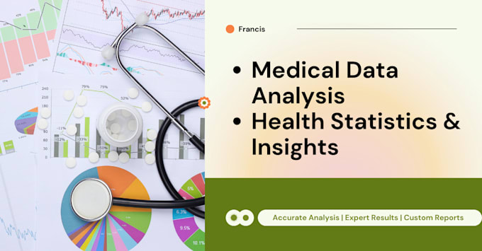 Gig Preview - Analyze medical health data with expert statistics