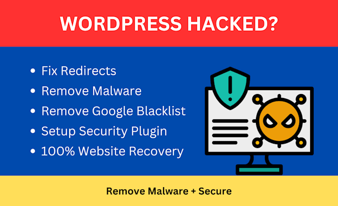 Gig Preview - Remove malware, reinstall wordpress, and secure your website