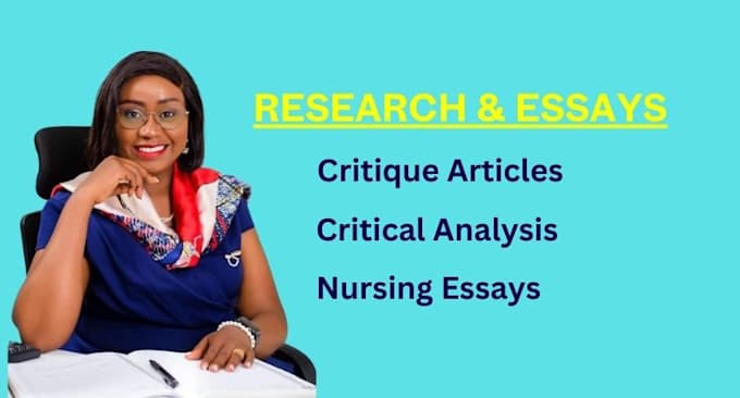 Gig Preview - Critique articles, nursing research, critical analysis, and urgent essays